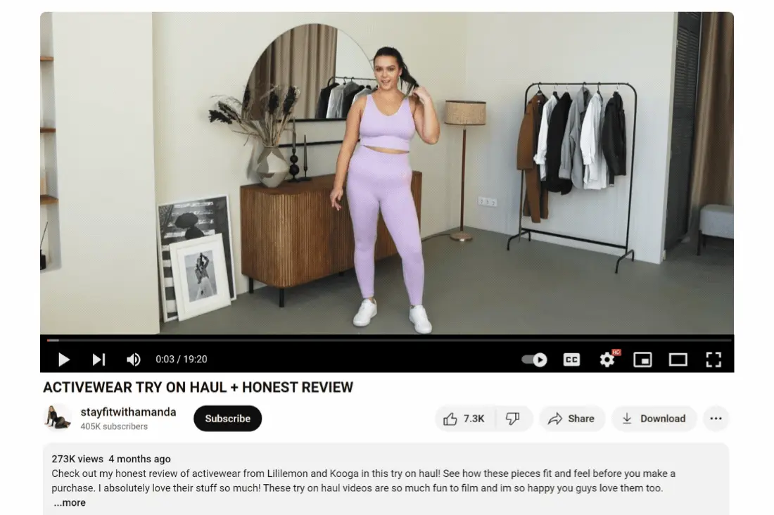 Activewear YT